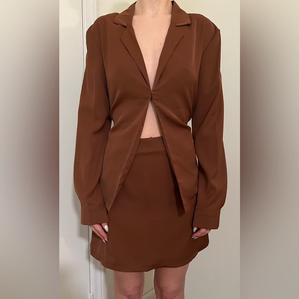 fenity chocolate brown set